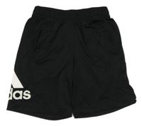 Černé funkční sportovní kraťasy Adidas