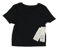 Nové - černé thermo tričko PRIMARK