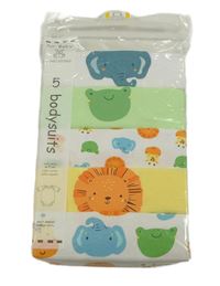 5x body se zvířaty - 3x bílé + zelené + žluté Dunnes