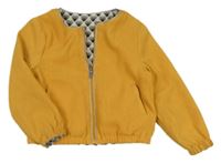 Okrová oboustranná bunda Okaidi