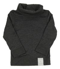 Tmavošedý melírovaný funkční oboustranný rolák Wed'ze