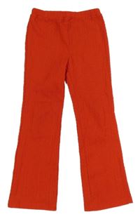 Červené lehké kalhoty Matalan