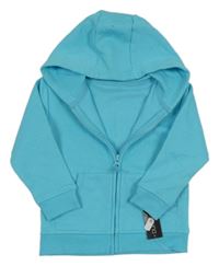 Nové - Světlemodrá propínací mikina s hvězdou a kapucí Dunnes Stores