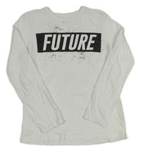 Bílé triko s nápisem Primark