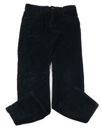 Tmavomodré manšestráky Zara