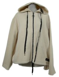 Nové - Dámská béžová propínací mikina s kapucí Pala D´oro