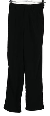 Dámské černé paper bag kalhoty Mulvan