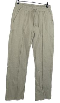 Dámské béžové široké tepláky Arne 