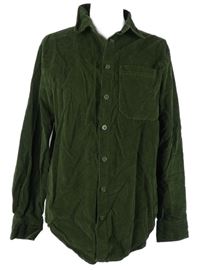 Dámská khaki manšestrová košile George 