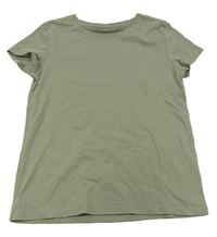 Khaki tričko zn. H&M