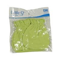 Nové - 2x zelené bavlněné rukavice