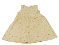 Oranžové bavlněné šaty s pomeranči George