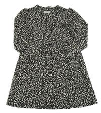 Černo-bílé vzorované šaty Matal