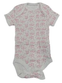 Bílé body s kočkami Primark