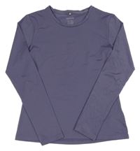 Fialové sportovní triko H&M