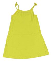 Žluté bavlněné šaty George 