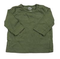 Khaki melírované triko F&F