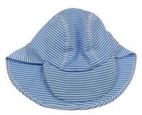 Modro-bílá pruhovaná UV kšiltovka Dunnes