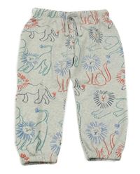 Šedé melírované tepláky se lvy M&S