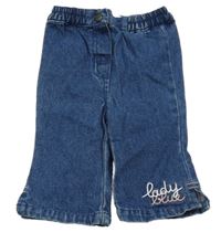 Modré zvonové rifle s nápisem TEX 