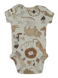 Šedé melírované body se zvířátky Carter´s 