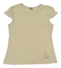 Smetanové tričko s nápisem Chicco