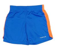Modro-křiklavě oranžové funkční sportovní kraťasy s logem zn. TARMARK