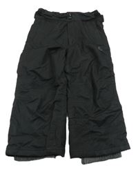 Černé šusťákové funkční zimní oteplovačky Dare 2B