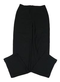 Černé teplákové legíny TCM