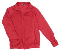 Červená propínací sportovní mikina s pruhy LC WaIKIKI