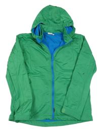 Zelená softshellová bunda s odepínací kapucí POCOPIANO