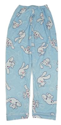 Světlemodré pyžamové kalhoty s Cinnamoroll 