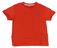 Červené tričko s výšivkou Slazenger