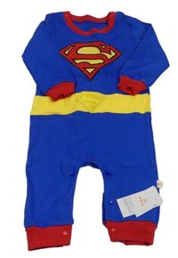 Nové - Safírovo-žlutý overal s logem - Superman