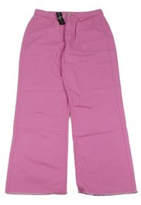 Nové - Růžové wide leg rifle Dunnes