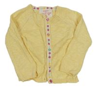 Žlutý propínací svetr F&F