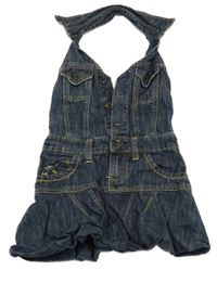 Tmavomodré riflové šaty Vingino