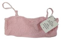 Nové - Růžová plavková lambáda s žabičkováním H&M
