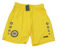 Nové - Žluté sportovní kraťasy s logem Jako