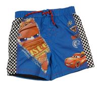 Modré plážové kraťasy s Cars Tu