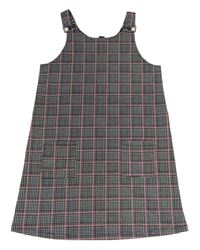 Černo-růžové kostkované šaty zn. Primark