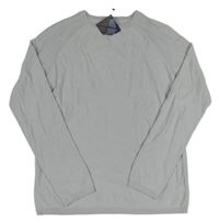 Nové - světlešedý lehký svetr M&S