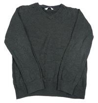 Tmavošedý lehký svetr M&S