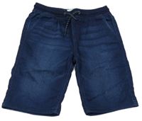 Tmavomodré riflové kraťasy Primark