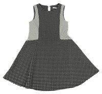 Černo-bílé vzorované šaty M&S