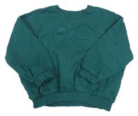 Tmavozelená oversize mikina George