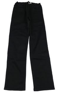 Černé slim fit rifle H&M