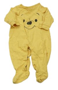 Hořčicový overal - Medvídek Pú H&M