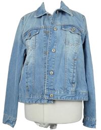 Dámská světlemodrá riflová bunda Denim 