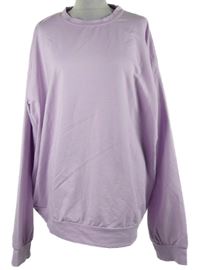 Dámská růžová oversized mikina s nápisy Shein 